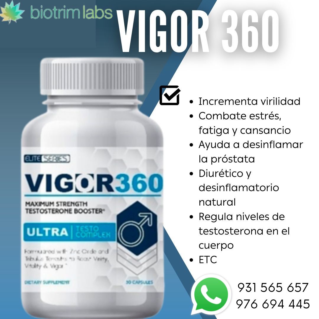 vigor360 testo ultra original en peru 931565657